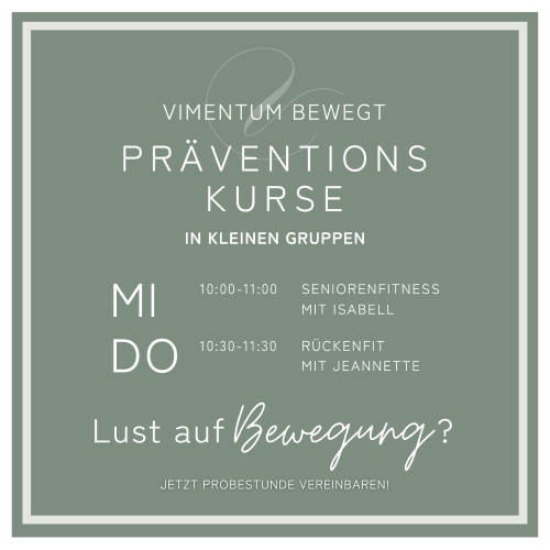 Vimentum Präventionskurse